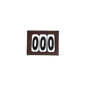 Kentucky Horsewear Nummerhållare pvc kardborreband Kentucky 3 numéros Sista chansen