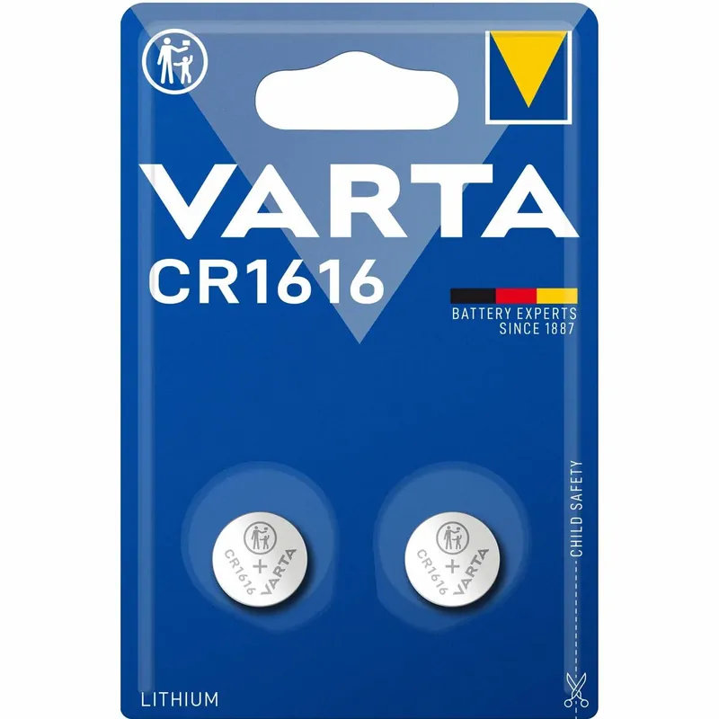 Knappcellsbatteri CR1616 (2-pack) Varta Lägg i varukorgen