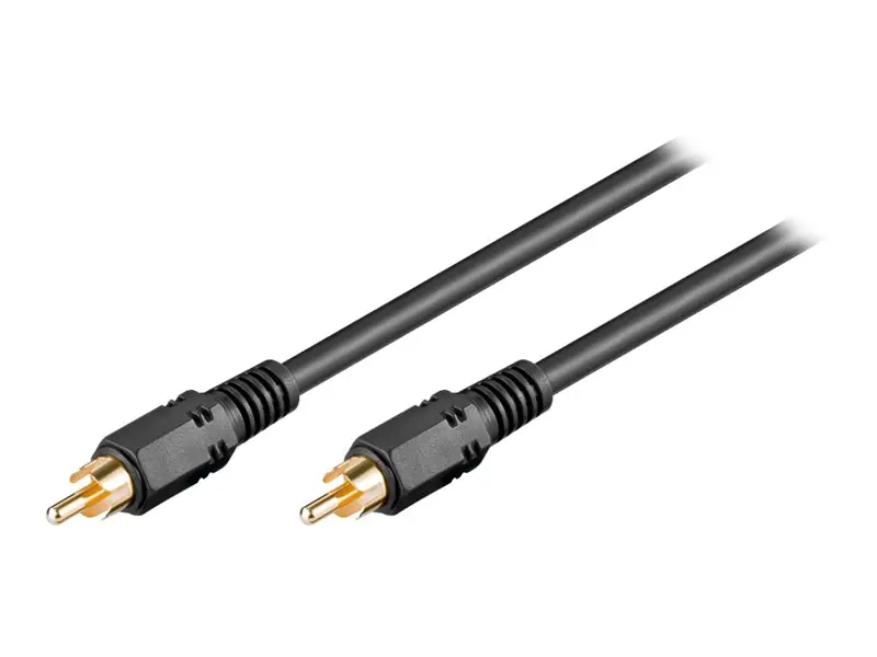 Expressleverans Pro RCA Mono Cable - Black - 2m