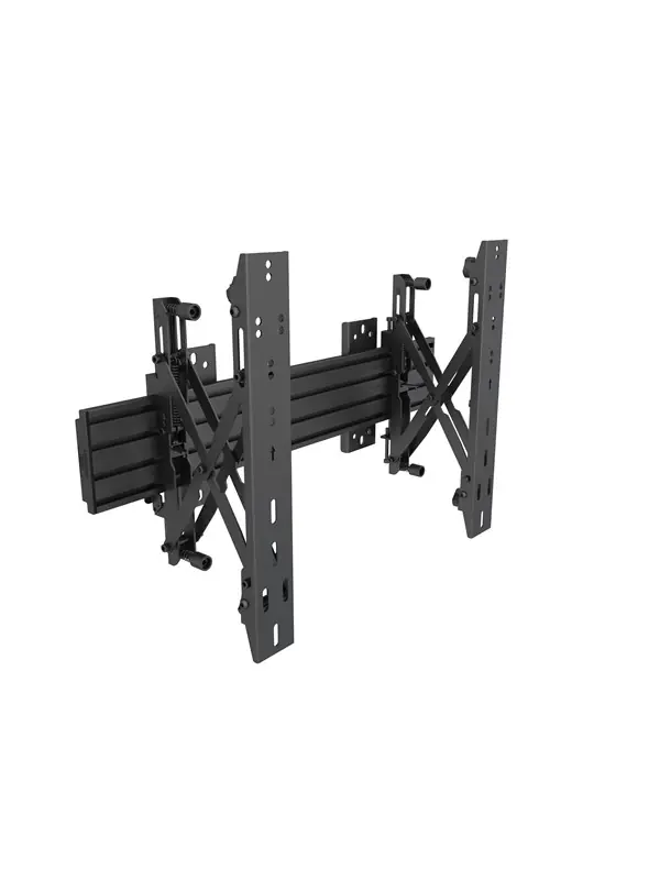 Premium Multibrackets M Wallmount Pro MBW1U Push In Pop Out Black 30 kg 65" From 100 x 100 mm