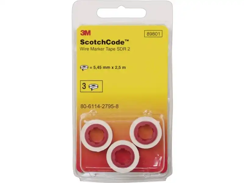 3M 09370 sdr-1 wire marker tape number Erbjudande