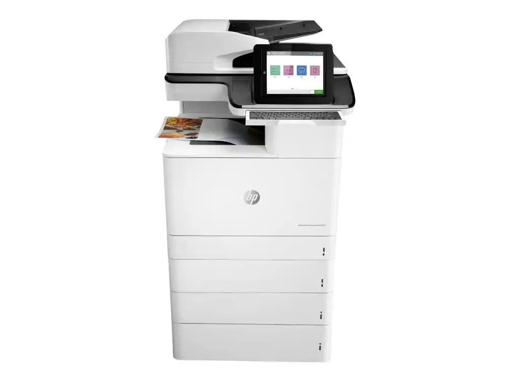 I lager HP LaserJet Enterprise Flow MFP M776z Laserskrivare Multifunktion med fax - Färg - Laser