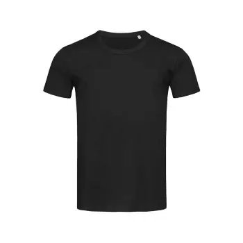 Lägg i varukorgen Stedman Ben (Crew Neck) For Men Svart ringspunnen bomull Small Herr