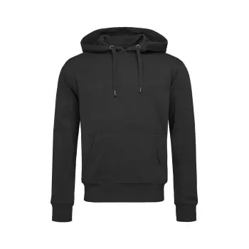 Stedman Men Active Sweat Hoodie Svart Small Herr Rabatt