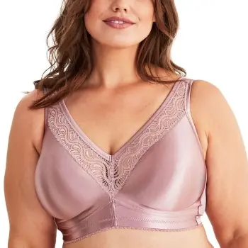 Trygg betalning Swegmark BH Stars - Soft bra Invisible Rosa polyamid E 100 Dam